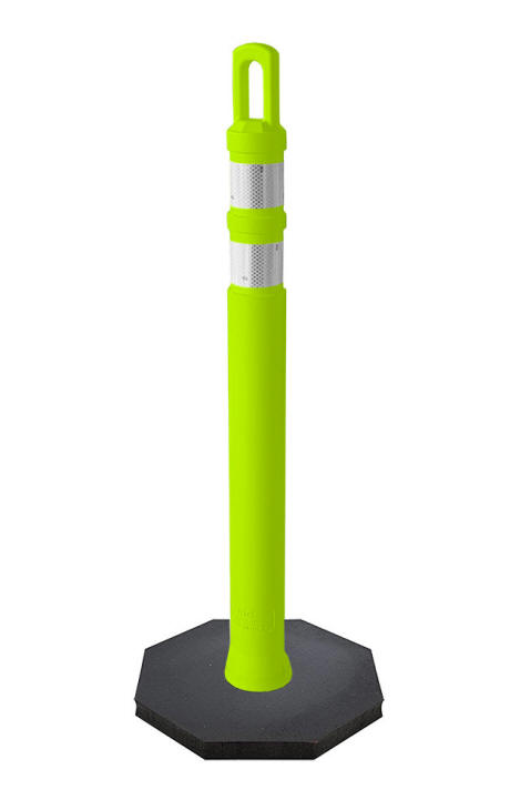 Lime Green Safety Cones For Schools in New York, NY