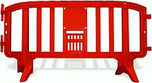 Red Plastic Barriers